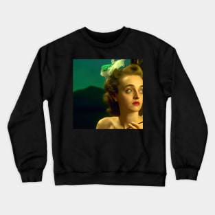 Bette Davis: Masterful Acting Crewneck Sweatshirt